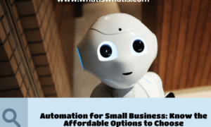 Automation for Small Business: Know the Affordable Options to Choose