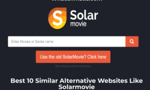 Best 10 Similar Alternative Websites Like SolarMovie
