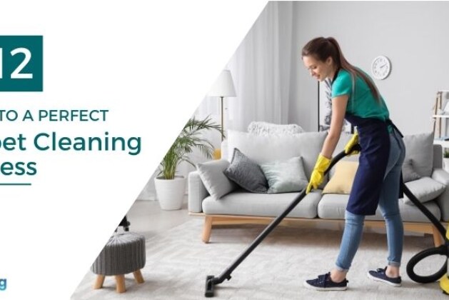 12 Steps To A Perfect Carpet Cleaning Process