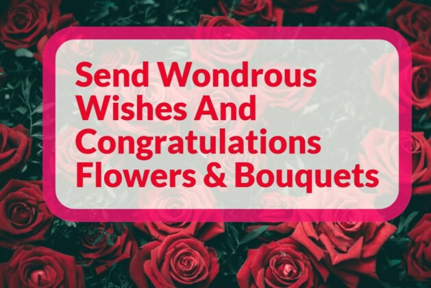 Send Wondrous Wishes And Congratulation Flowers & Bouquets