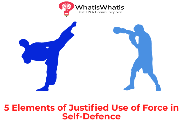 5 Elements of Justified Use of Force in Self-Defence