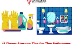 11 Clever Small Bathroom Storage Ideas
