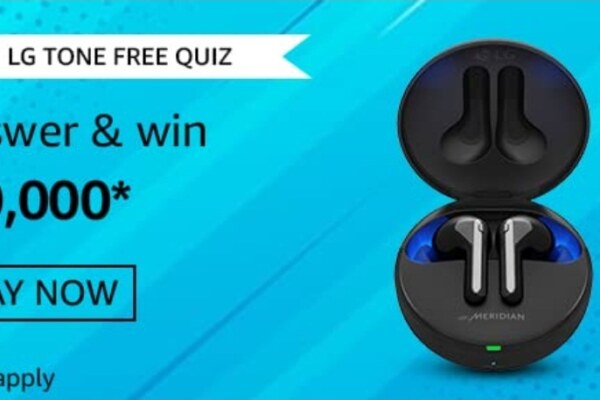 Amazon LG Tone Free Quiz to Win 10,000 Amazon Pay Balance