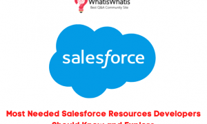 Most Needed Salesforce Resources Developers Should Know and Explore