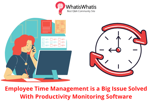 Employee Time Management is a Big Issue Solved With Productivity Monitoring Software