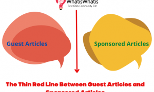 The Thin Red Line Between Guest Articles and Sponsored Articles