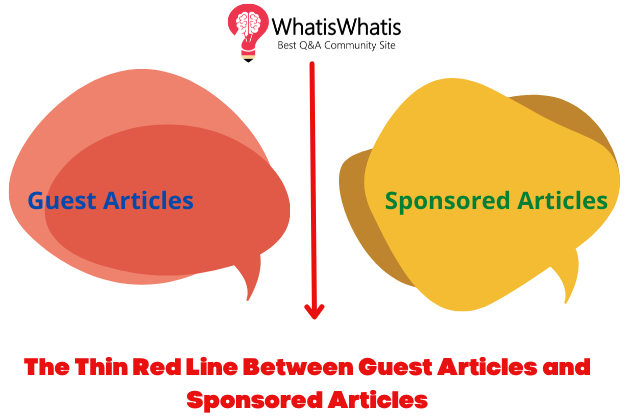 The Thin Red Line Between Guest Articles and Sponsored Articles