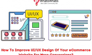 How To Improve UI/UX Design Of Your eCommerce Website For More Conversions?
