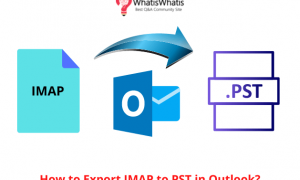 How to Export IMAP to PST in Outlook 2016?